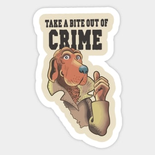 Take a Tit Out of Crime Sticker